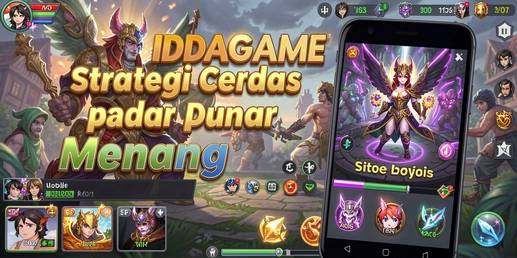 Tampilan gameplay menegangkan dalam IDAGAME dengan pertempuran yang strategis.