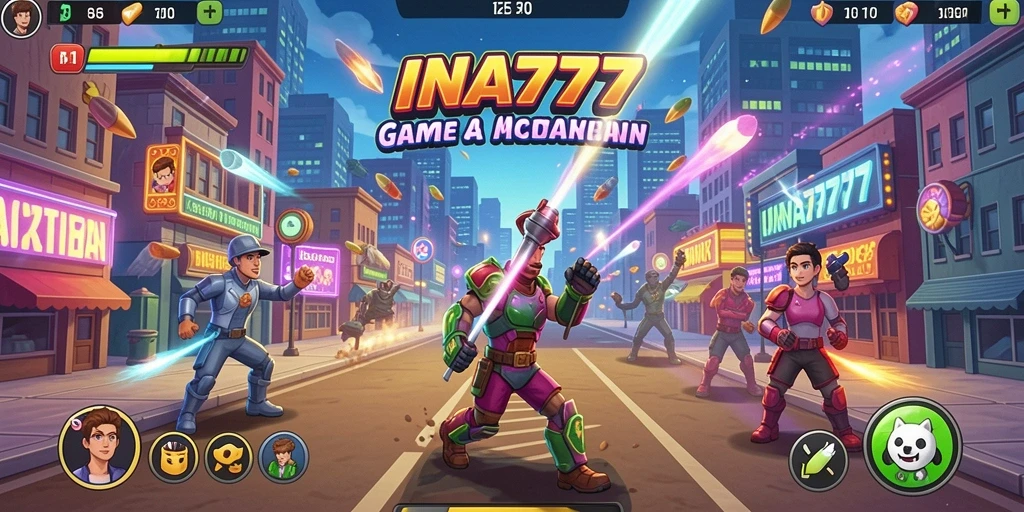 Gameplay seru dan action-packed di INA777.