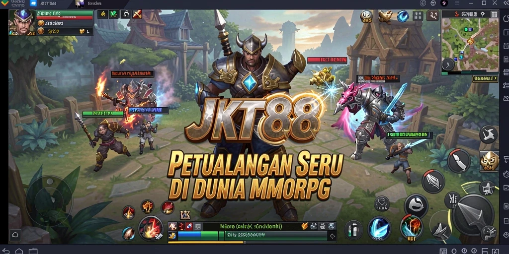 Tampilan gameplay JKT88 yang mendebarkan dalam dunia MMORPG.