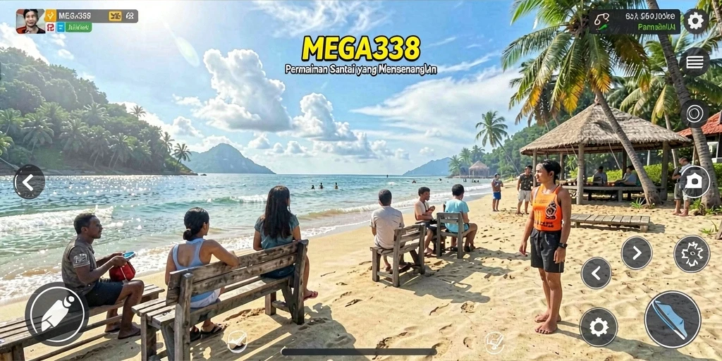 Tampilan gameplay MEGA338 yang seru dan menarik.