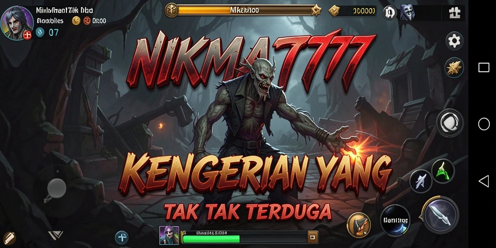 Gameplay menegangkan dari NIKMAT777 di dunia Horror.