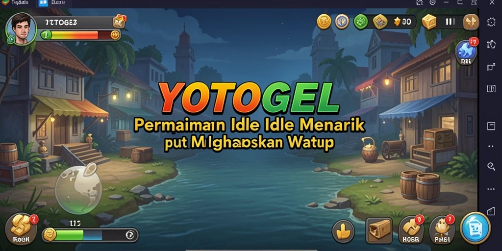 Screenshot gameplay YOTOGEL yang menampilkan suasana bermain Idle.
