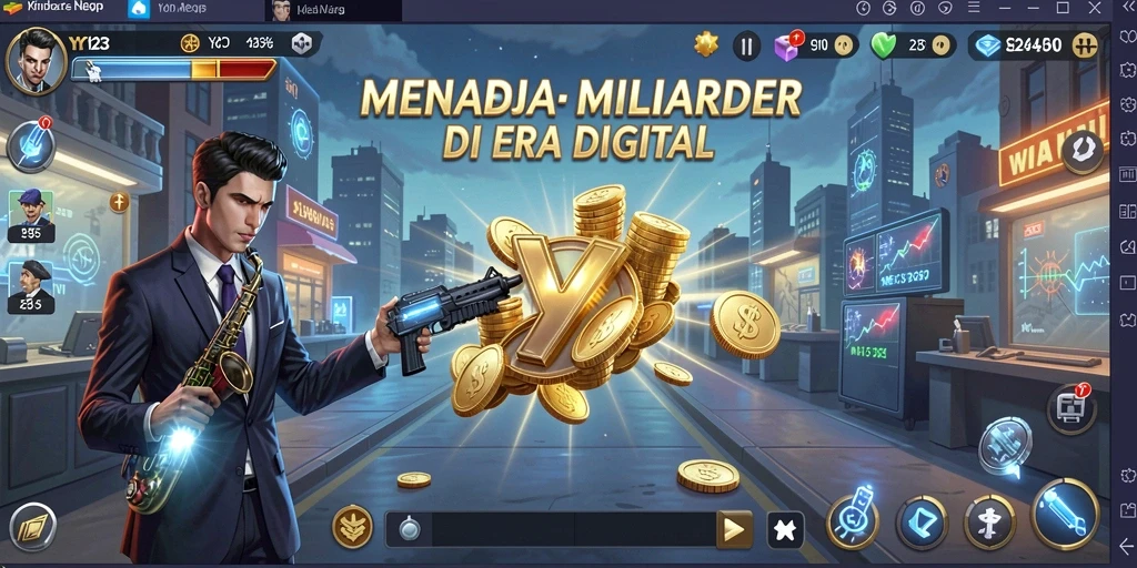 Tampilan menarik gameplay Tycoon di YY123.